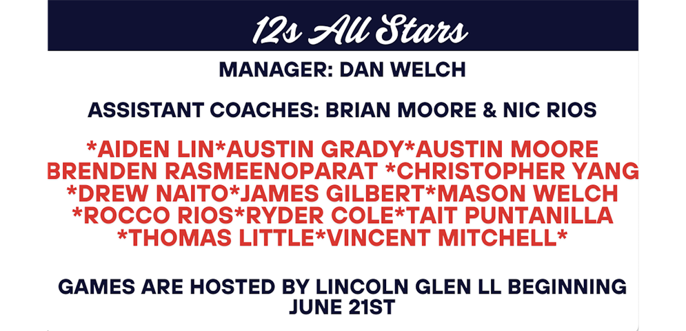 12s All Stars