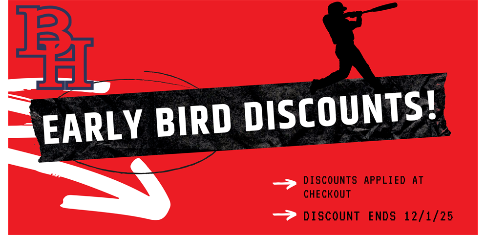 Early Bird Discount